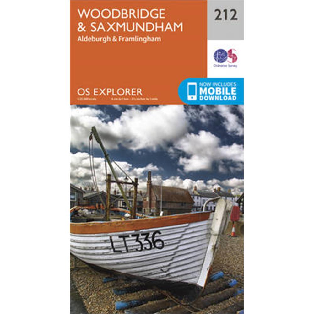 Woodbridge and Saxmundham - Ordnance Survey